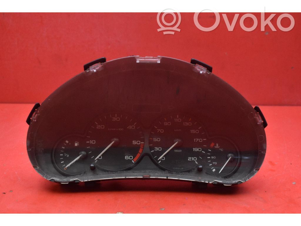 Peugeot 206 CC Speedometer (instrument cluster) 