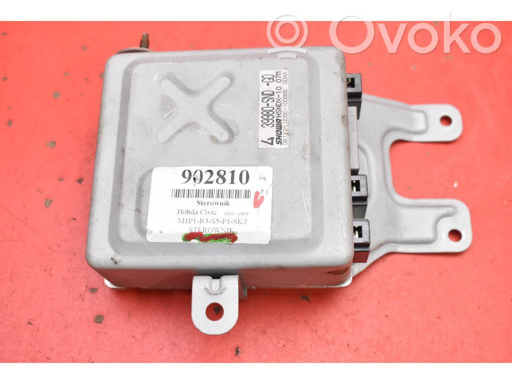 Honda Civic Unité de commande, module ECU de moteur 