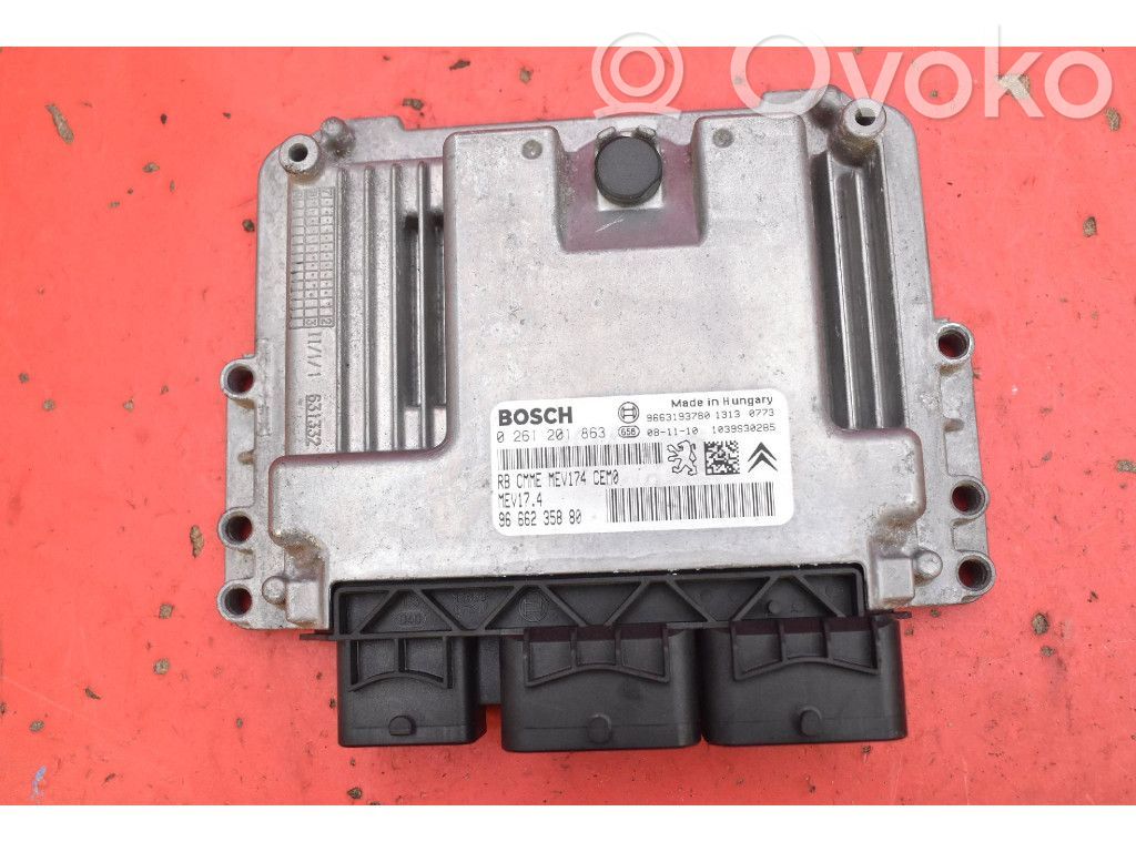 Peugeot 207 CC Engine control unit/module ECU 