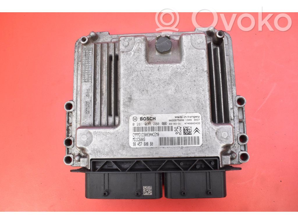 Peugeot 308 Engine control unit/module ECU 
