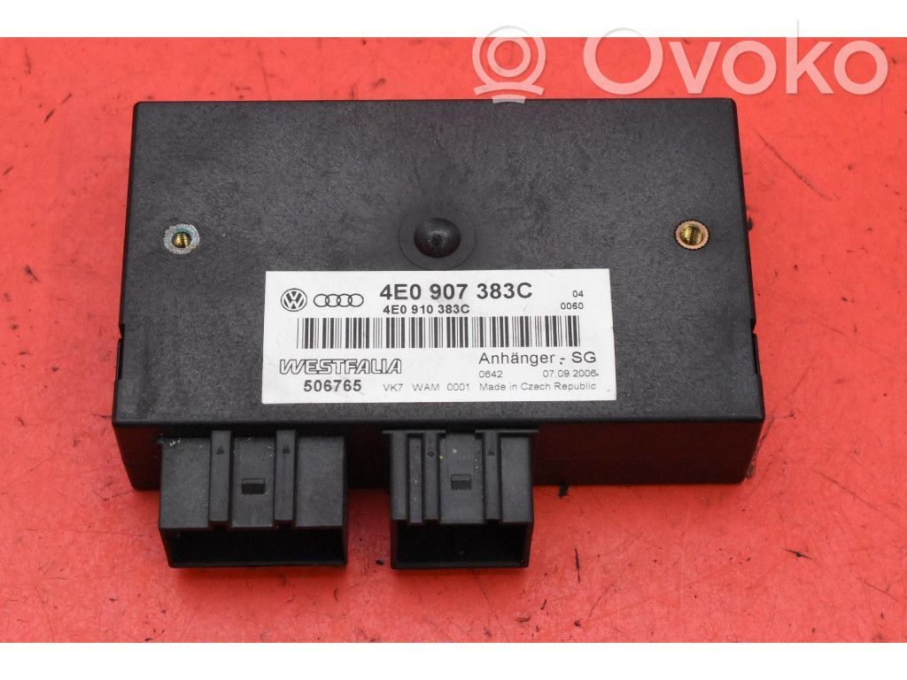 Engine control unit/module ECU   4E0907383C,4E0907383C