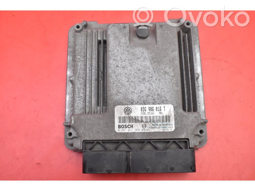 Engine control unit/module ECU   03G906016T,03G906016T