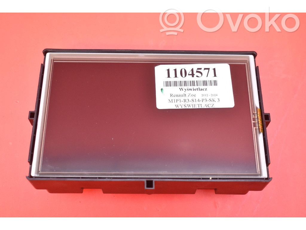 Renault Zoe Panel / Radioodtwarzacz CD/DVD/GPS 