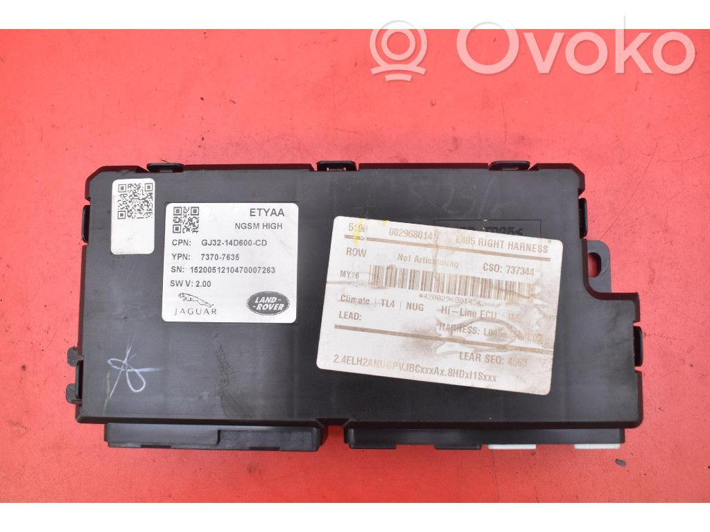 Unidad de control/módulo ECU del motor   GJ3214D600CD,GJ3214D600CD