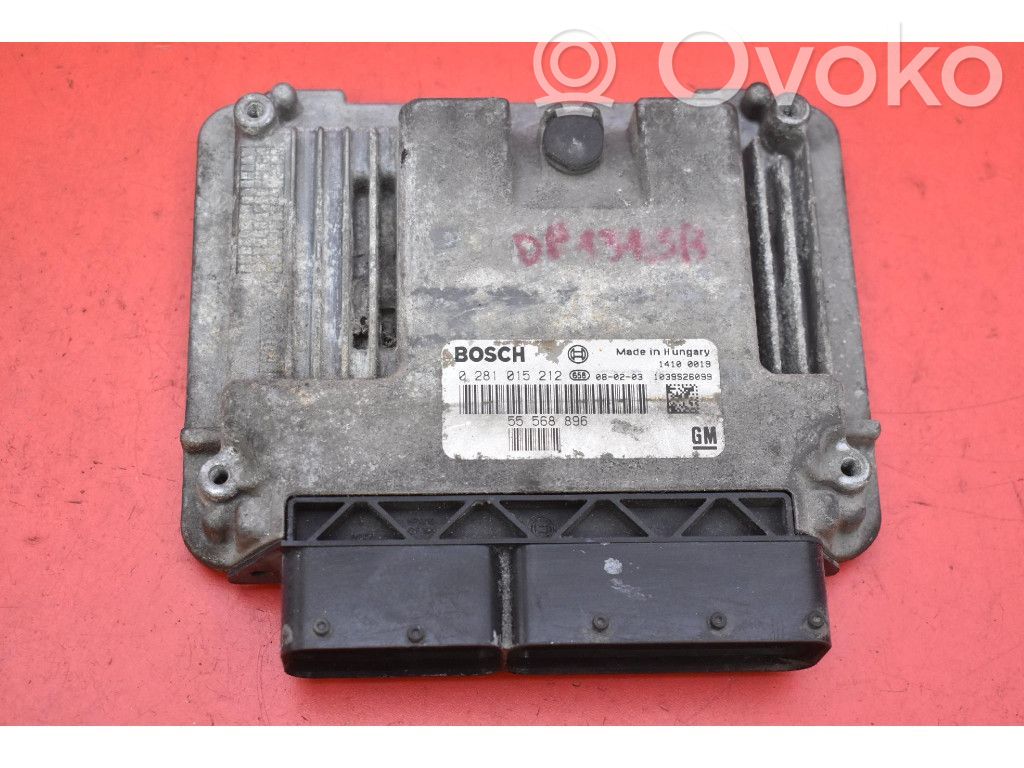 Engine control unit/module ECU   55568896,55568896