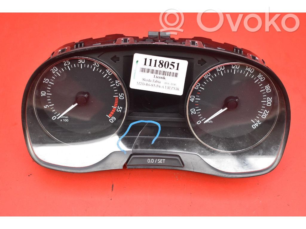 Skoda Fabia Mk3 (NJ) Nopeusmittari (mittaristo)
