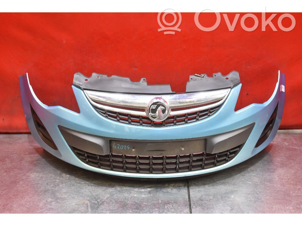Opel Corsa D Zderzak przedni