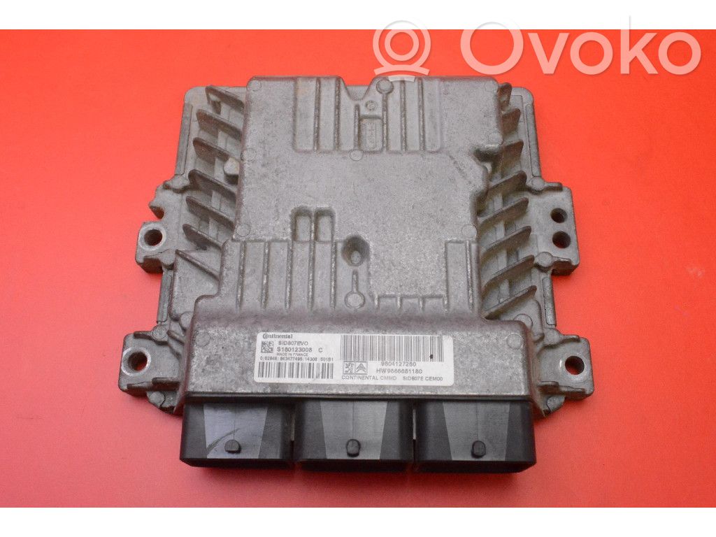 Peugeot 308 Komputer / Sterownik ECU silnika 