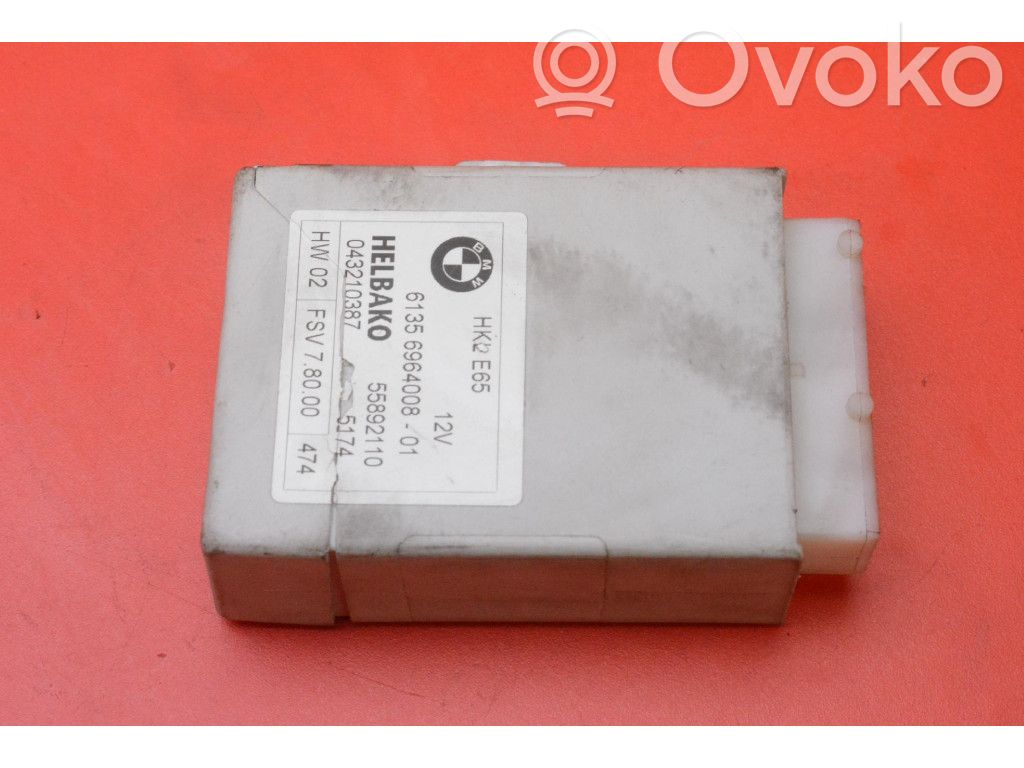 BMW 7 E65 E66 Motora vadības bloka ECU 