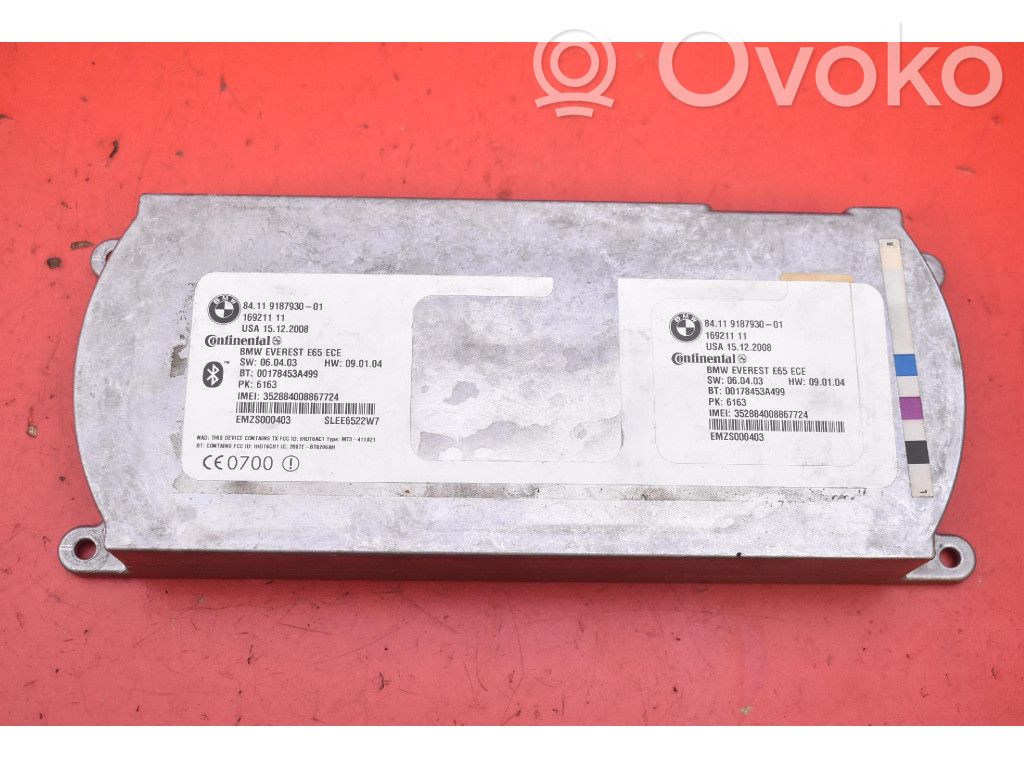BMW 7 E65 E66 Unité de commande, module ECU de moteur