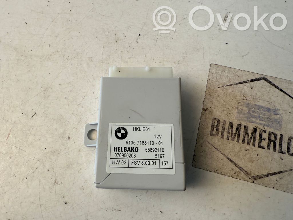 BMW 5 E60 E61 Tailgate/trunk control unit/module 