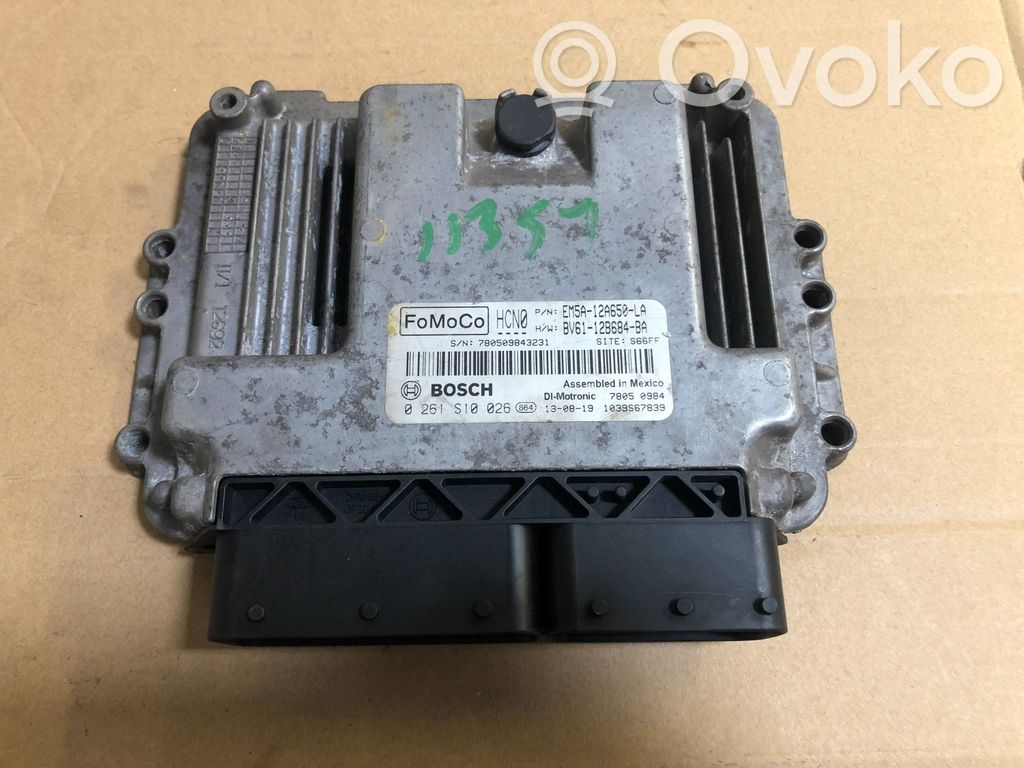 Engine control unit/module ECU   BV6112B684BA,EM5A12A650LA,BV6112B684BA