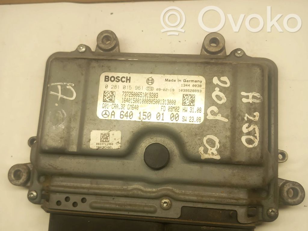 Mercedes-Benz A W169 Engine control unit/module 