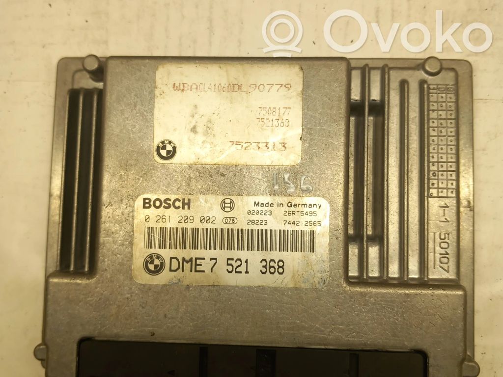 BMW 7 E65 E66 Engine ECU kit and lock set 