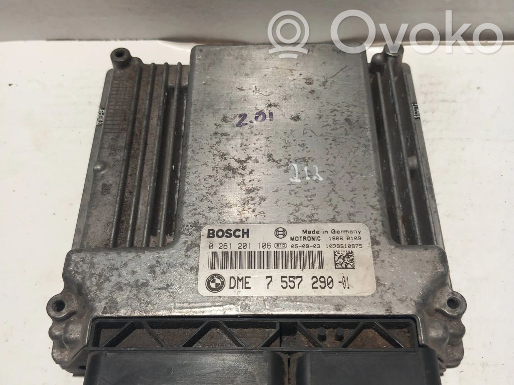 BMW 3 E90 E91 Variklio valdymo blokas 