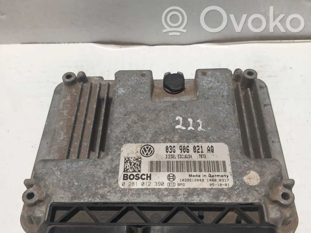 Volkswagen Caddy Engine control unit/module 