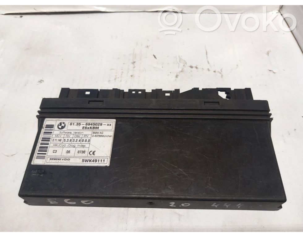 BMW 5 E60 E61 Mukavuusmoduuli 
