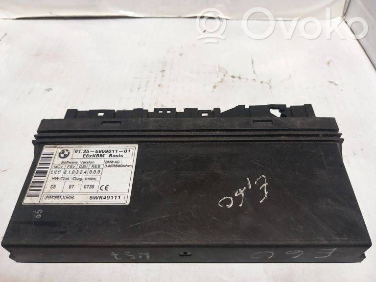 BMW 5 E60 E61 Module confort 