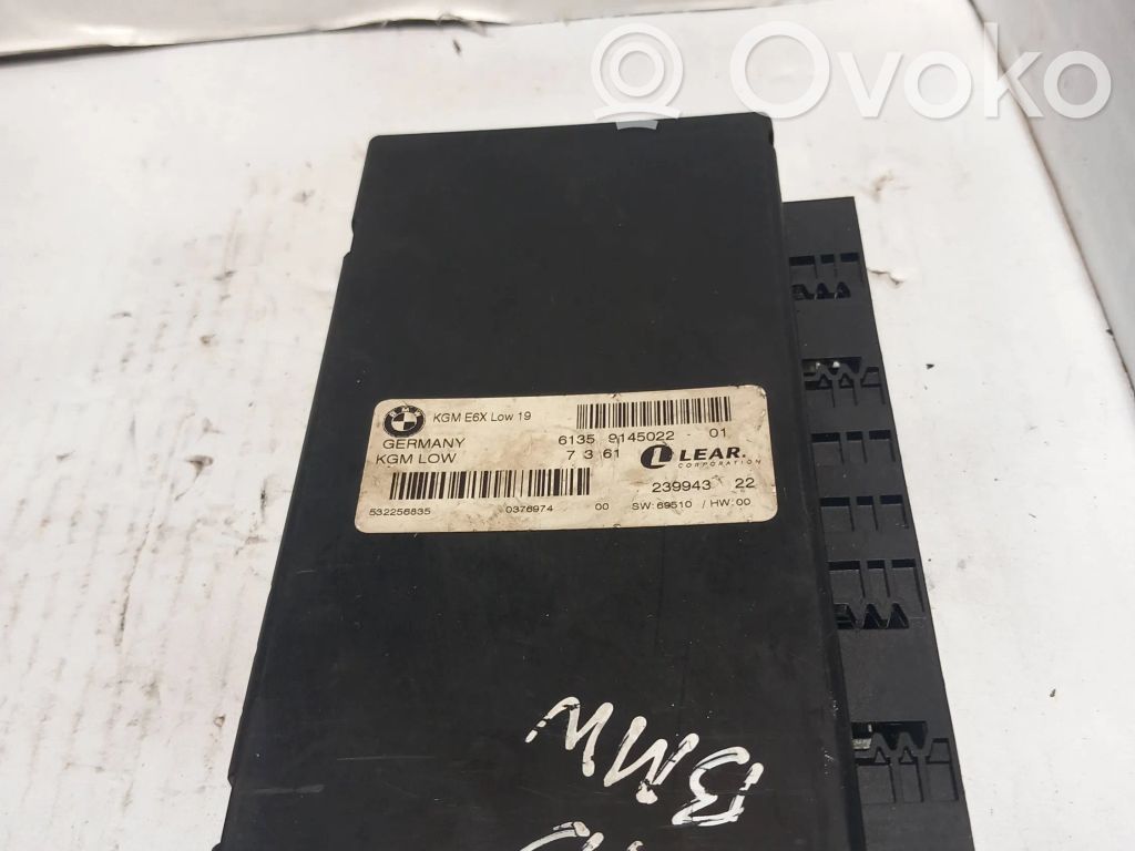 BMW 5 E60 E61 Gateway control module 