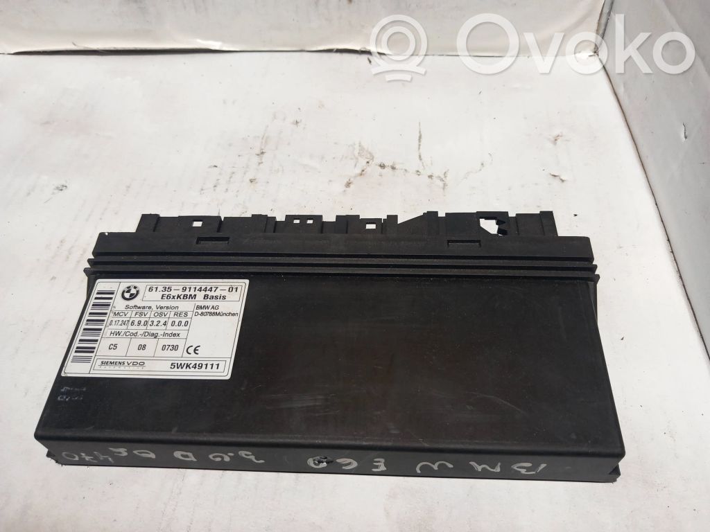 BMW 5 E60 E61 Kėbulo modulis 