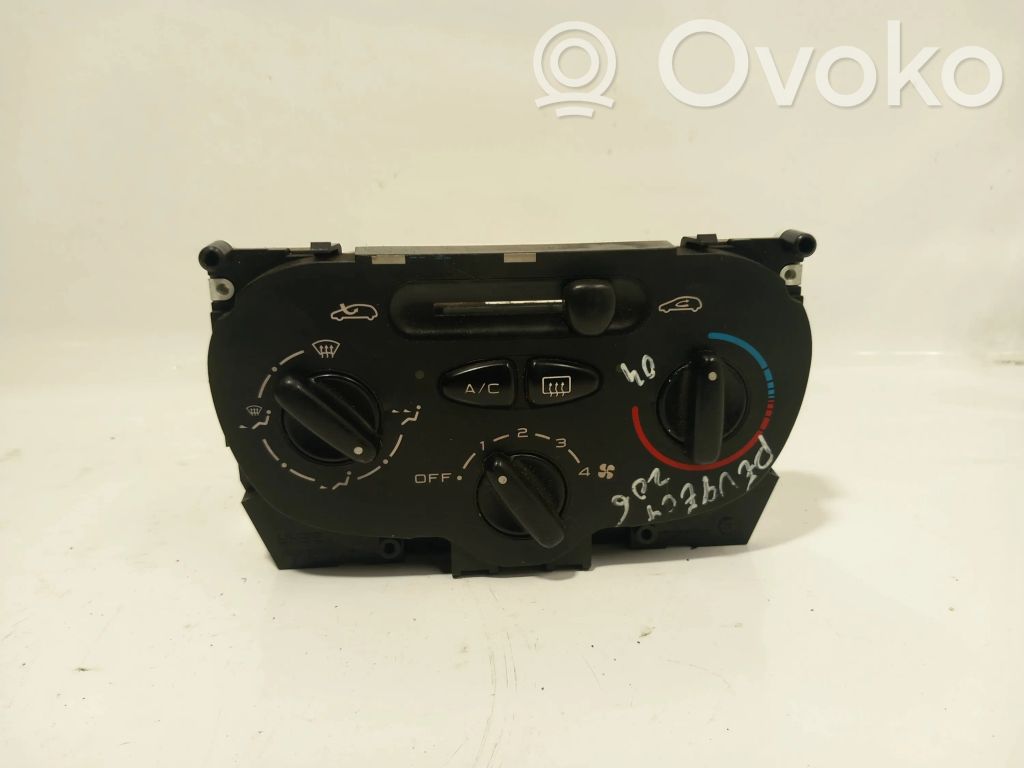 Peugeot 206 Climate control unit 