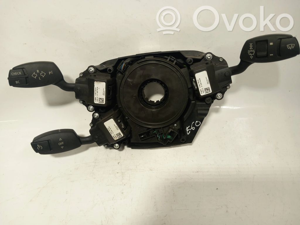 BMW 5 E60 E61 Commodo, commande essuie-glace/phare 