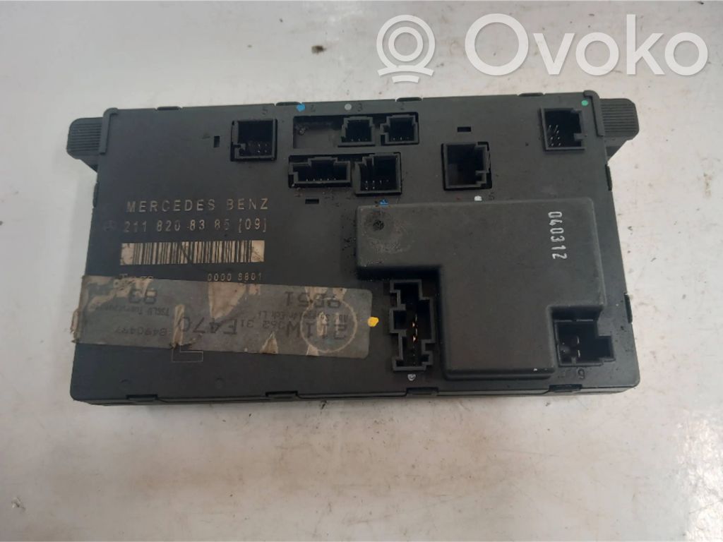 Mercedes-Benz E W211 Door control unit/module 