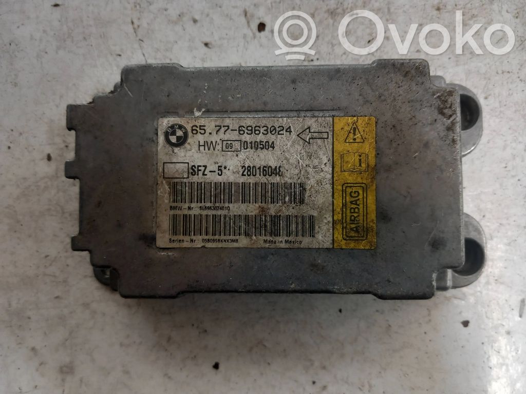 Airbag control unit/module   65776963024,28016048,E010504