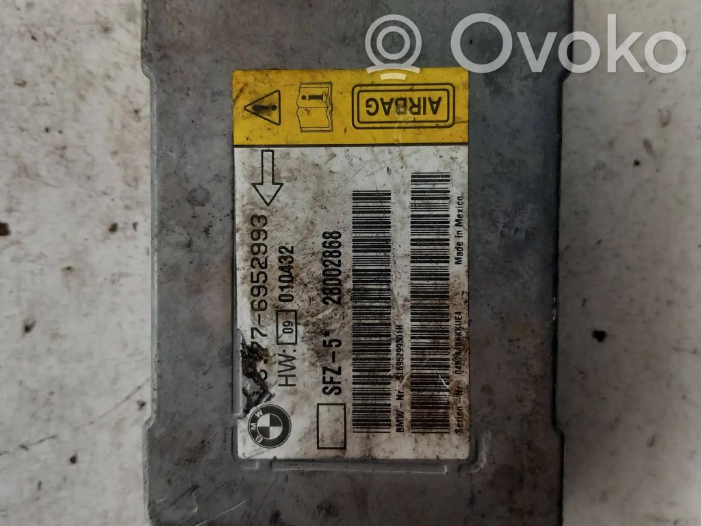 BMW 5 E60 E61 Unidad de control/módulo del Airbag 