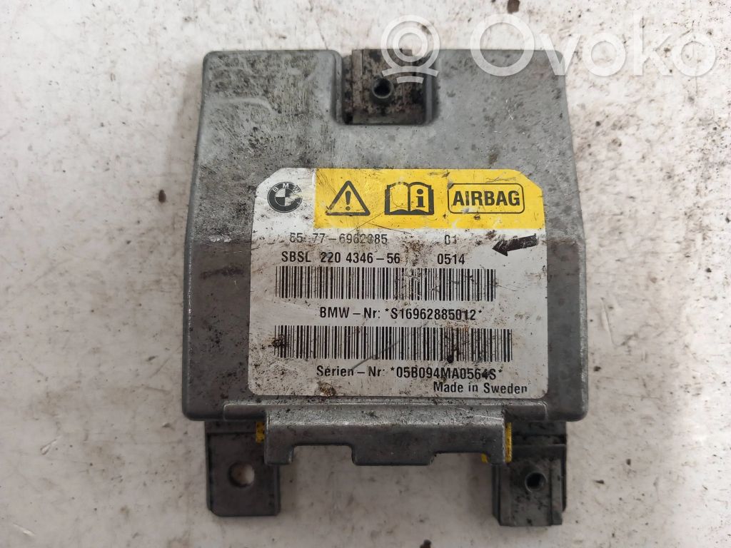 BMW 5 E60 E61 Unidad de control/módulo del Airbag 