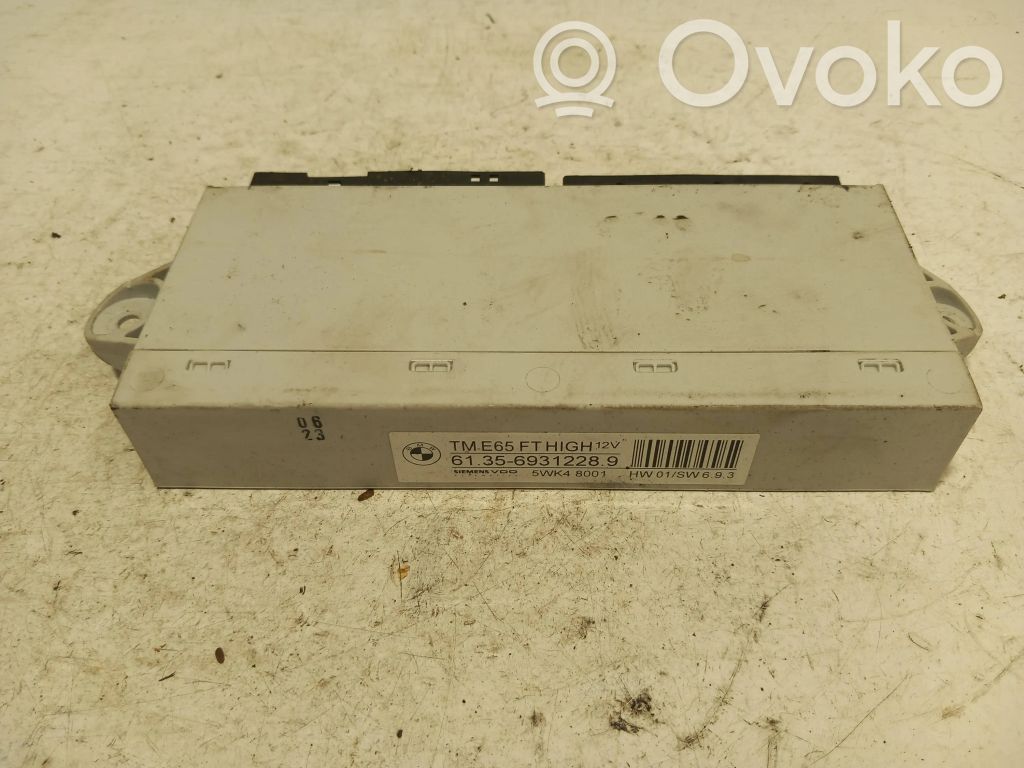BMW 7 E65 E66 Durų elektronikos valdymo blokas 