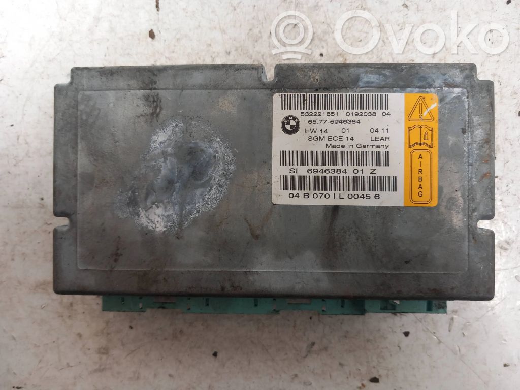 BMW 5 E60 E61 Airbagsteuergerät 