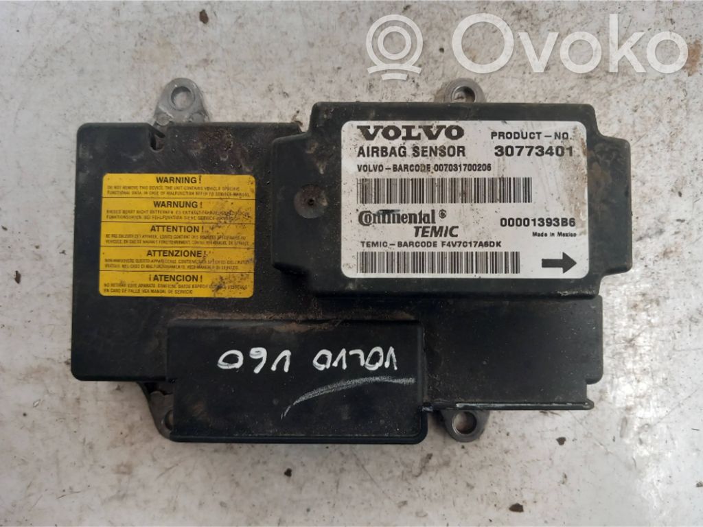 Volvo V50 Airbag control unit/module 