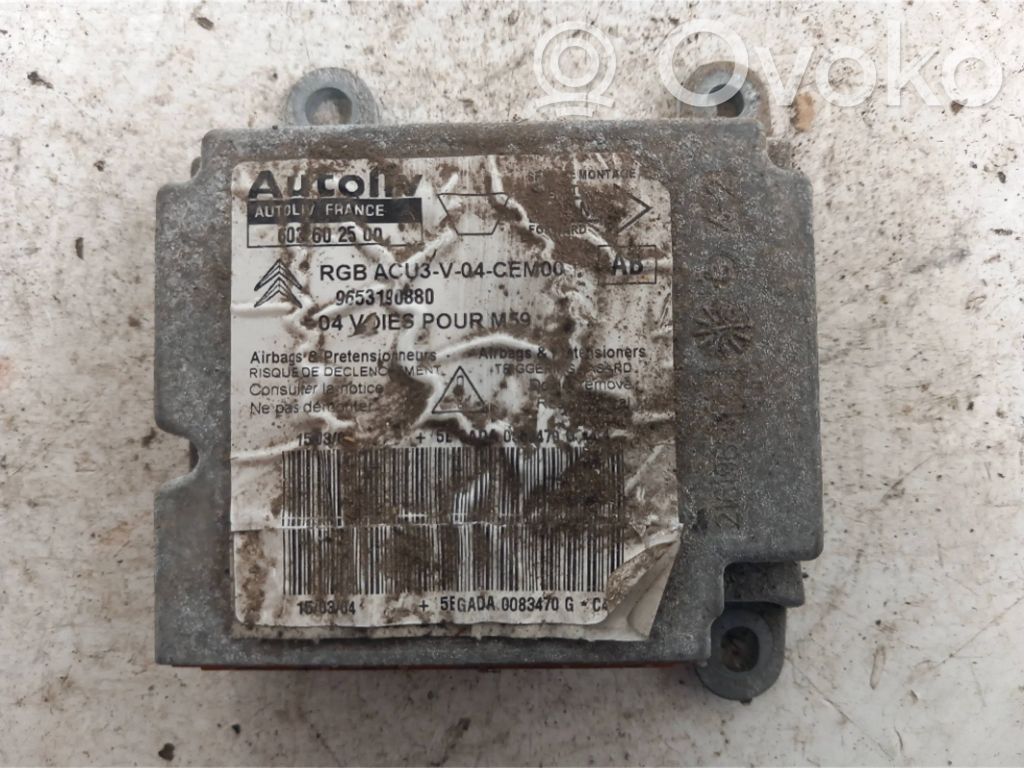 Citroen Berlingo Engine control unit/module 