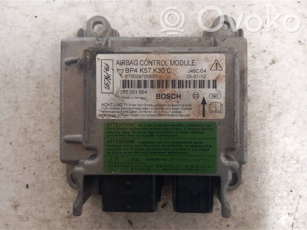 Mazda 3 I Airbag control unit/module 