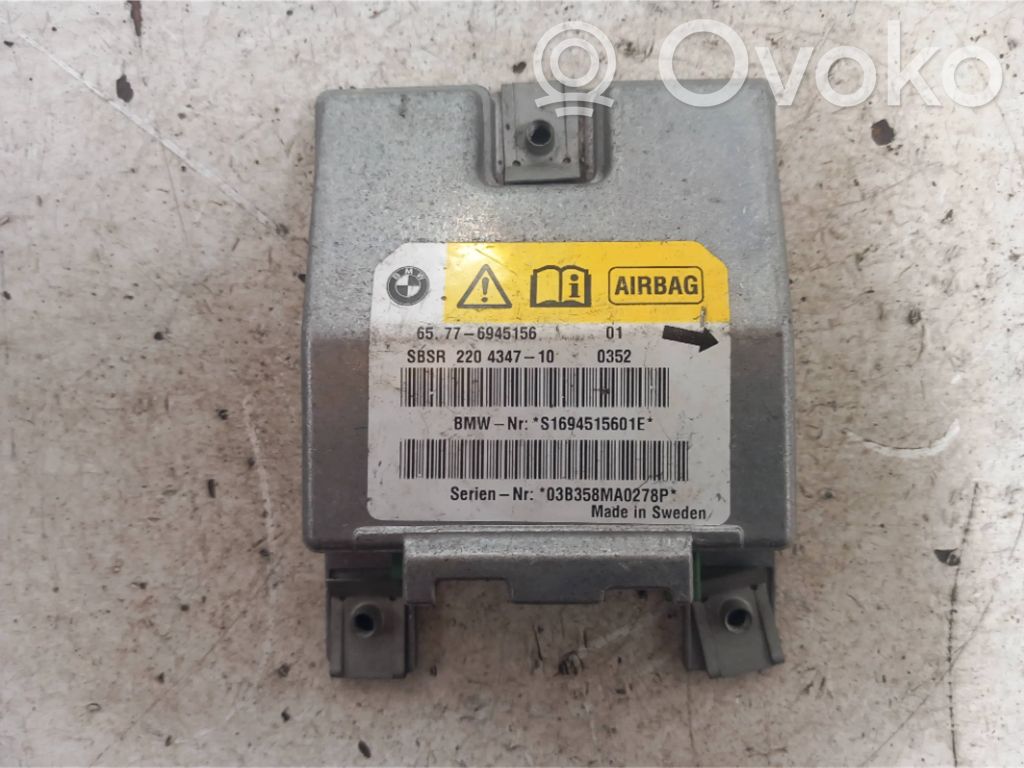 BMW 5 E60 E61 Airbag control unit/module 