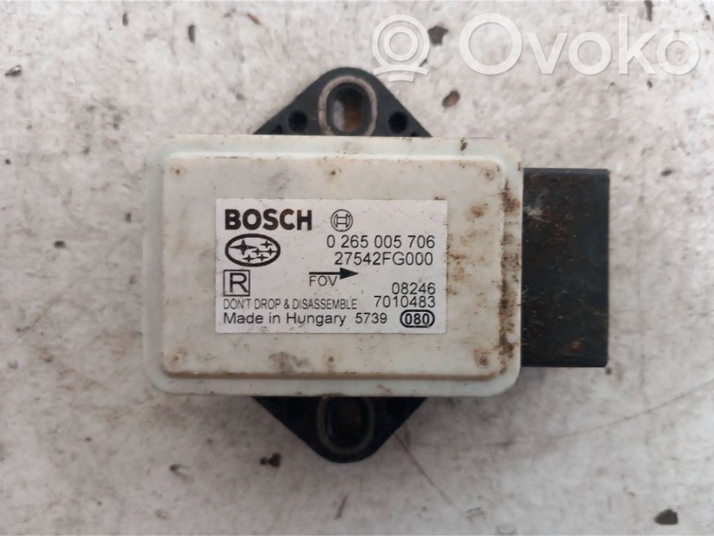 Subaru Forester SH ESP acceleration yaw rate sensor 