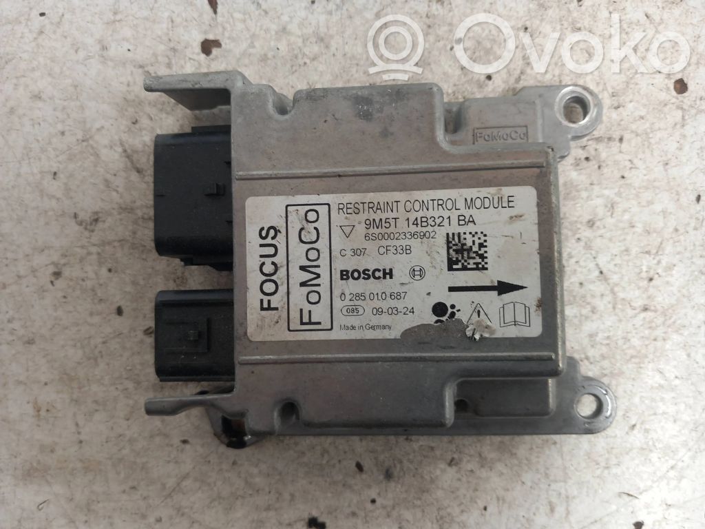 Ford Focus Turvatyynyn ohjainlaite/moduuli 