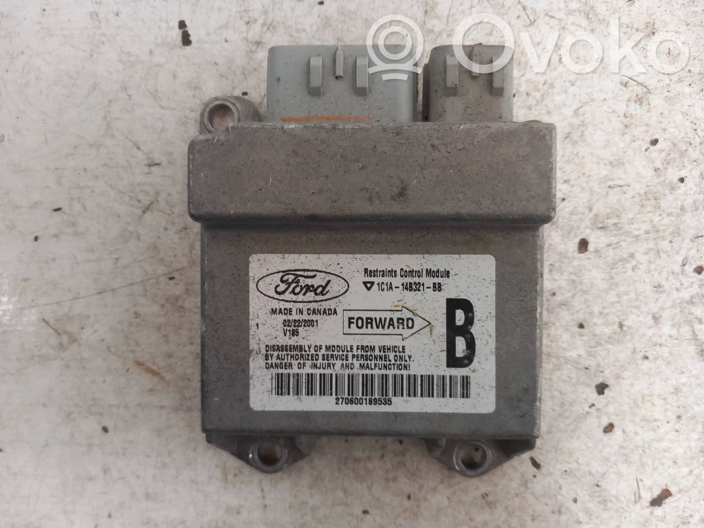 Ford Transit Module de contrôle airbag 