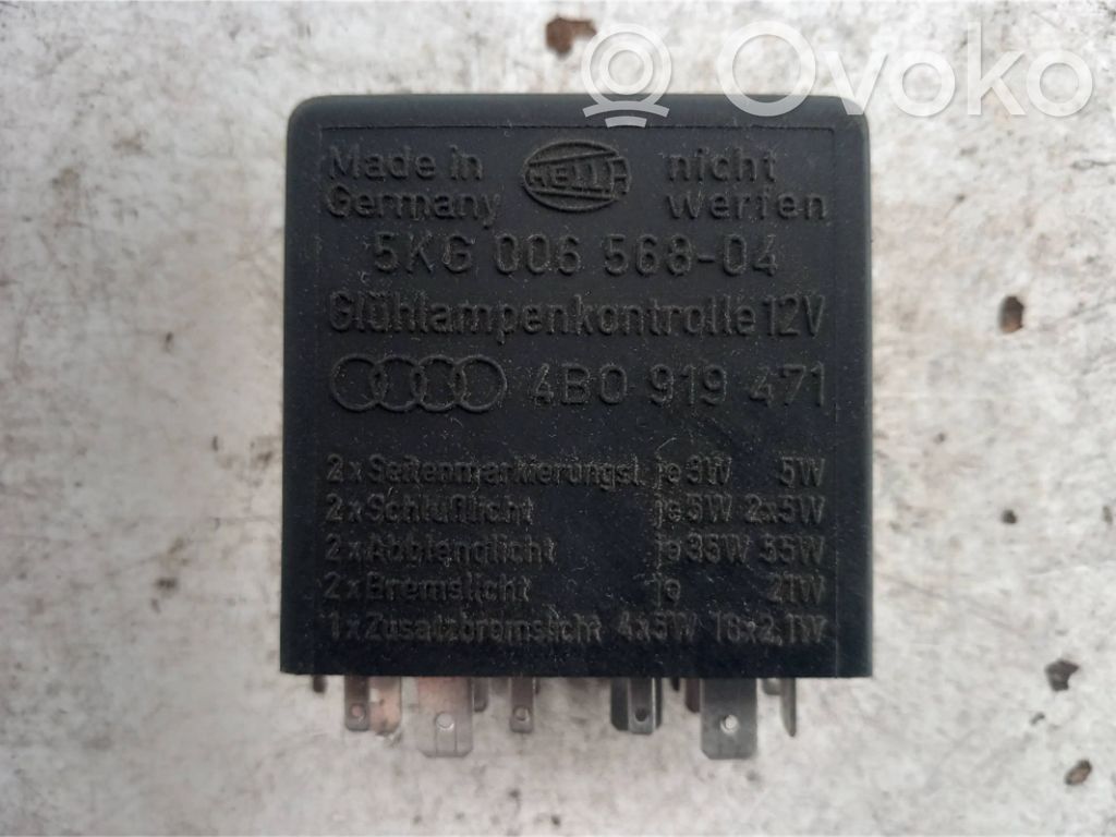 Audi A6 S6 C5 4B Alte relee 