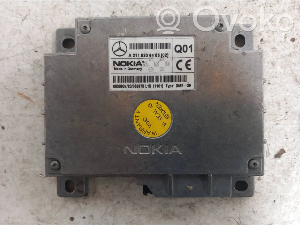 Mercedes-Benz E W211 Otras unidades de control/módulos 