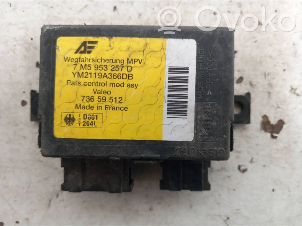 Immobilizer control unit/module   7M5953257D,YM2119A366DB,73659512