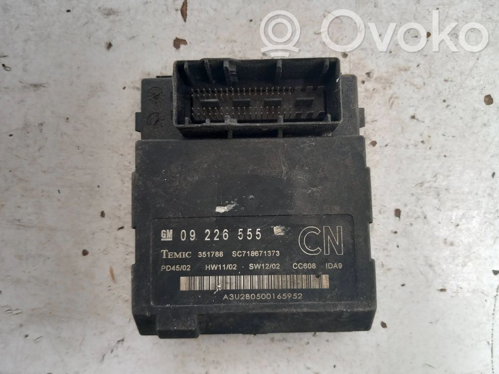 Opel Vectra C Módulo de confort/conveniencia 