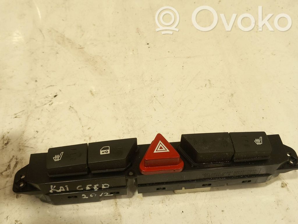KIA Ceed Botón interruptor de luz de peligro 