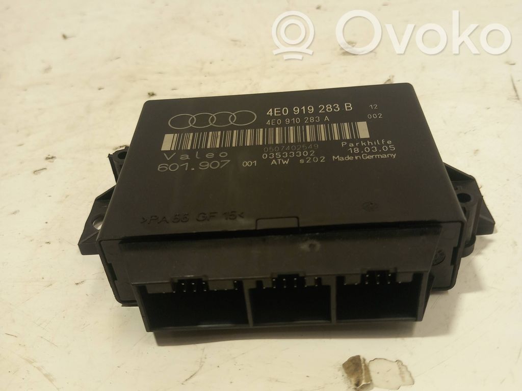Parking PDC control unit/module   4E0919283B,4E0910283A,601907