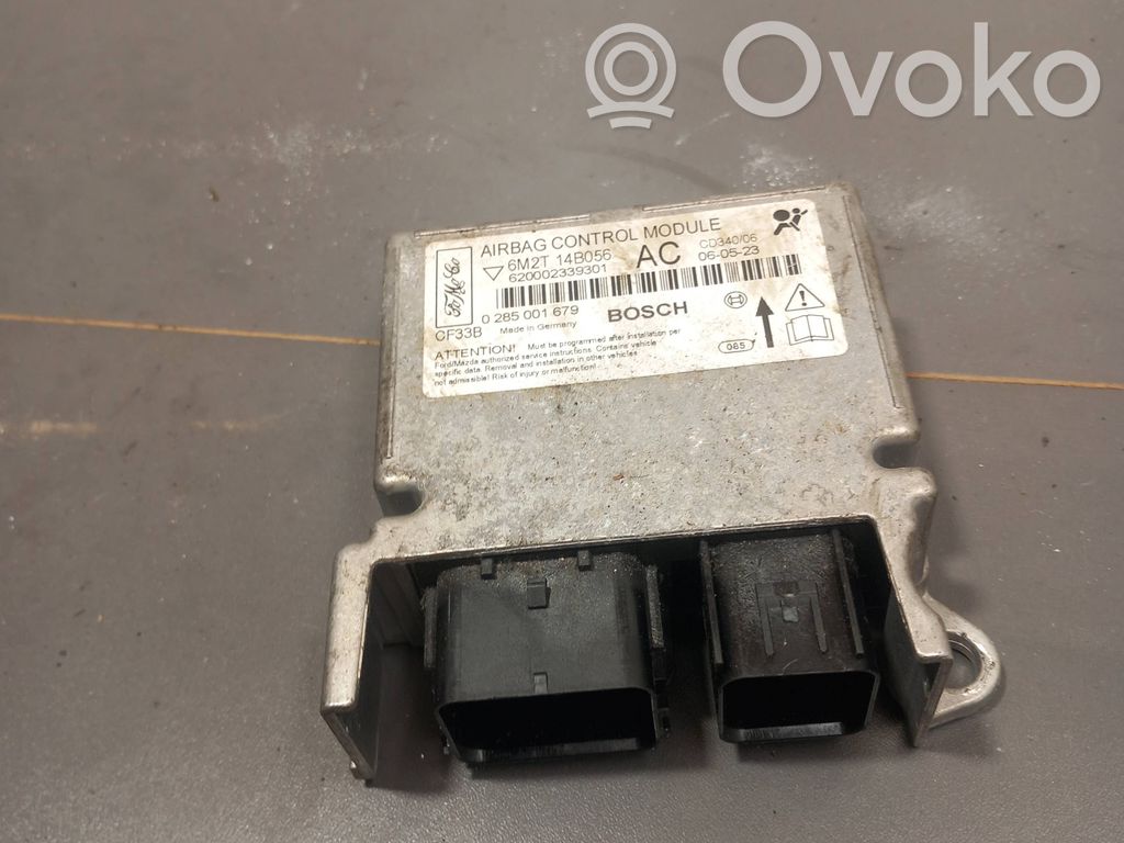 Airbag control unit/module   6M2T14B056,0285001679,620002339301