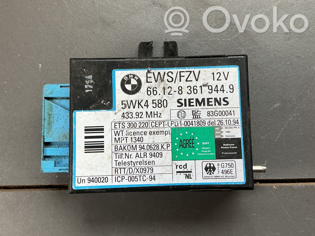 BMW 7 E38 Otras unidades de control/módulos 