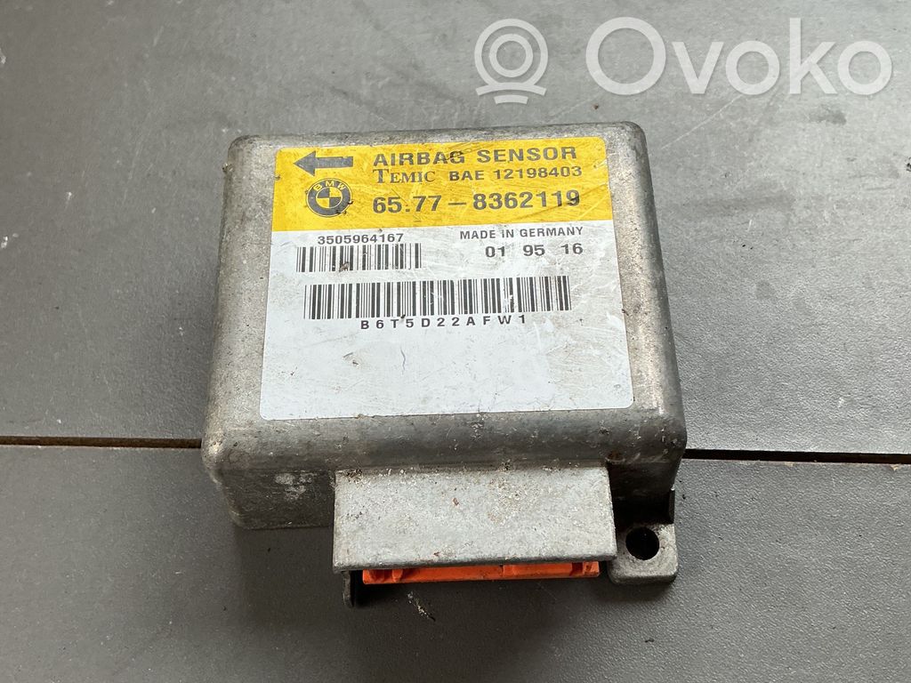 BMW 5 E39 Airbag control unit/module 