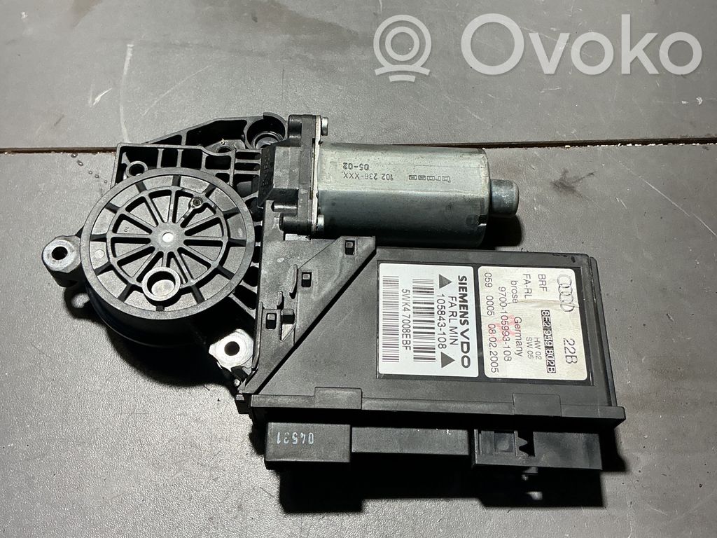 Audi A4 S4 B7 8E 8H Silnik regulatora szyby drzwi przednich 