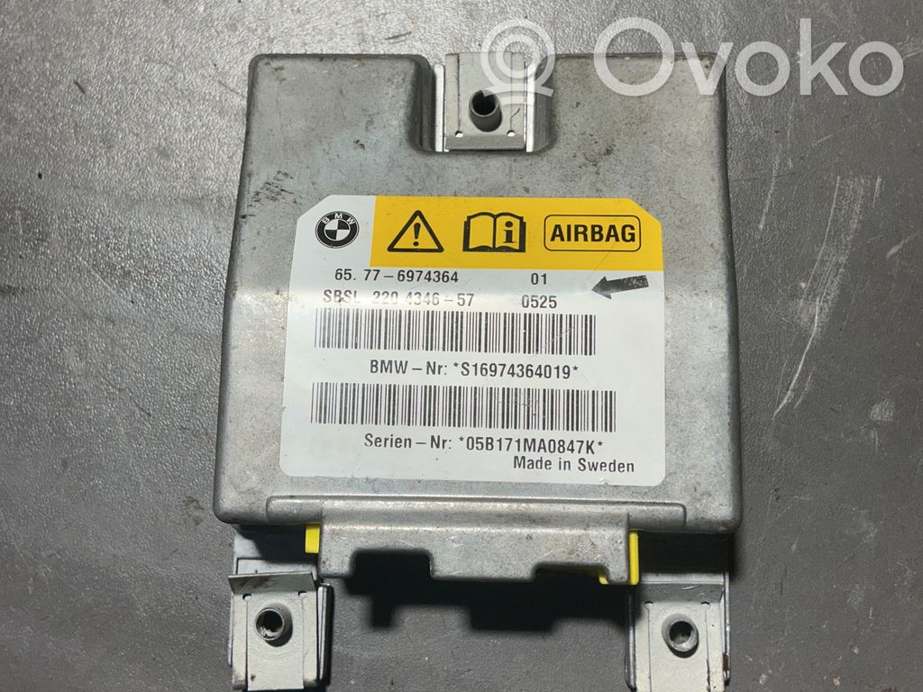 BMW 5 E60 E61 Airbag control unit/module 